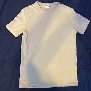 Zara beige shirt